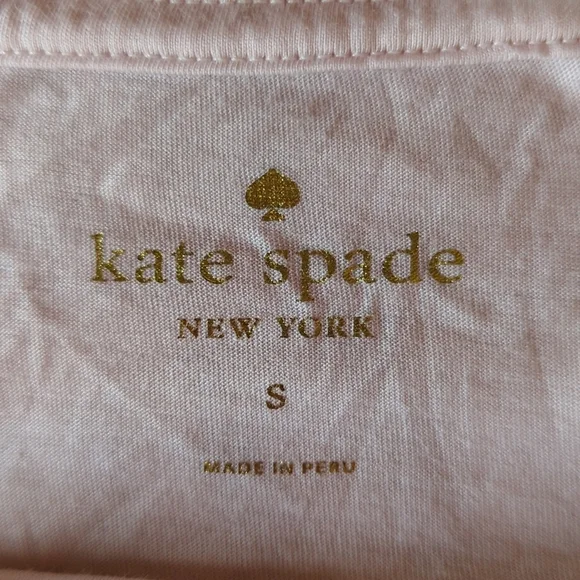 ❌SOLD❌Kate Spade GLITTER IS MY FAVORITE COLOR Tee - Picture 7 of 7
